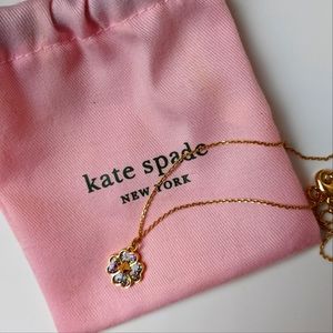 Kate Spade Spades & Glitter Mini Pendant Necklace
